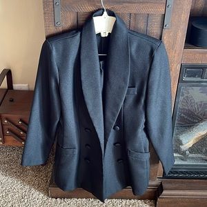 Jennifer James two piece skirt suit black